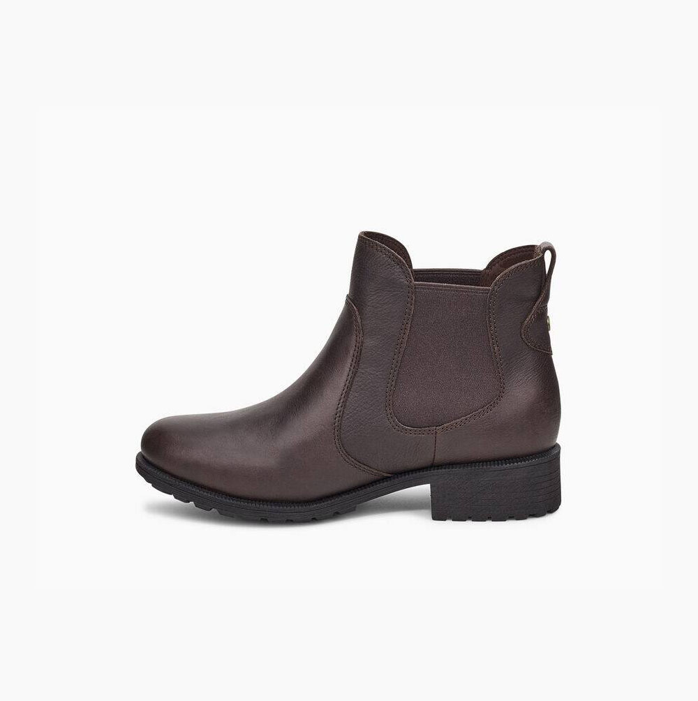 Dámské Chelsea Boty UGG Bonham III Hnědé | 61A34I9Q