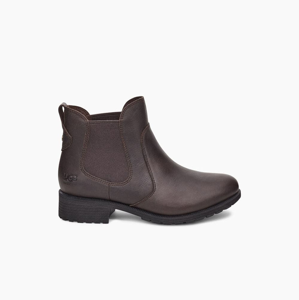 Dámské Chelsea Boty UGG Bonham III Hnědé | 61A34I9Q