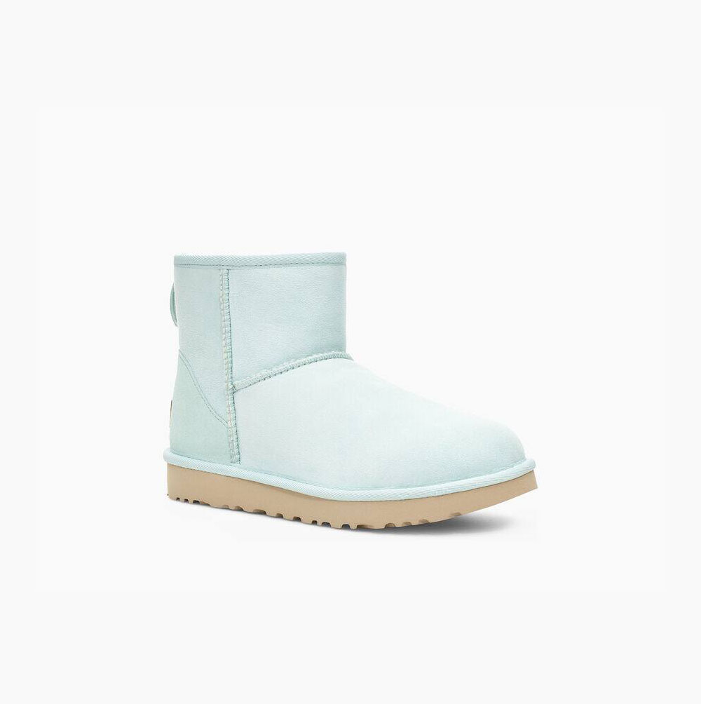 Dámské Classic Boots UGG Classic II Mini Světle Tyrkysové | 1YXHO5KD