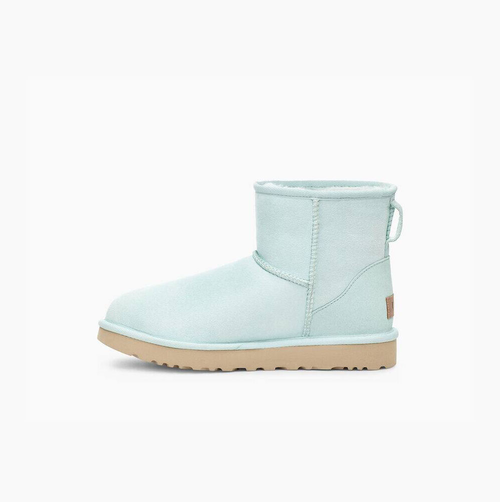 Dámské Classic Boots UGG Classic II Mini Světle Tyrkysové | 1YXHO5KD