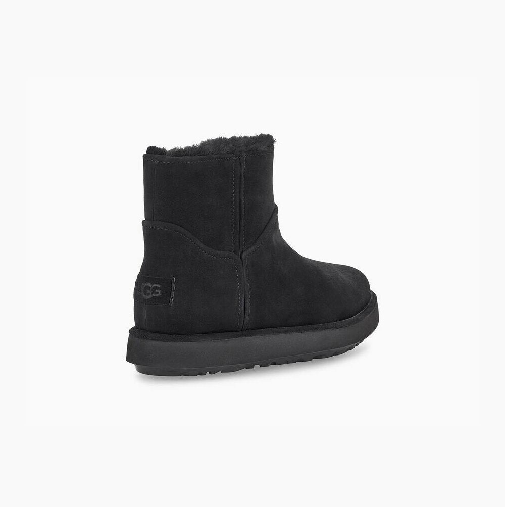 Dámské Classic Boots UGG Classic Mini BLVD Černé | 5O5F7UHZ