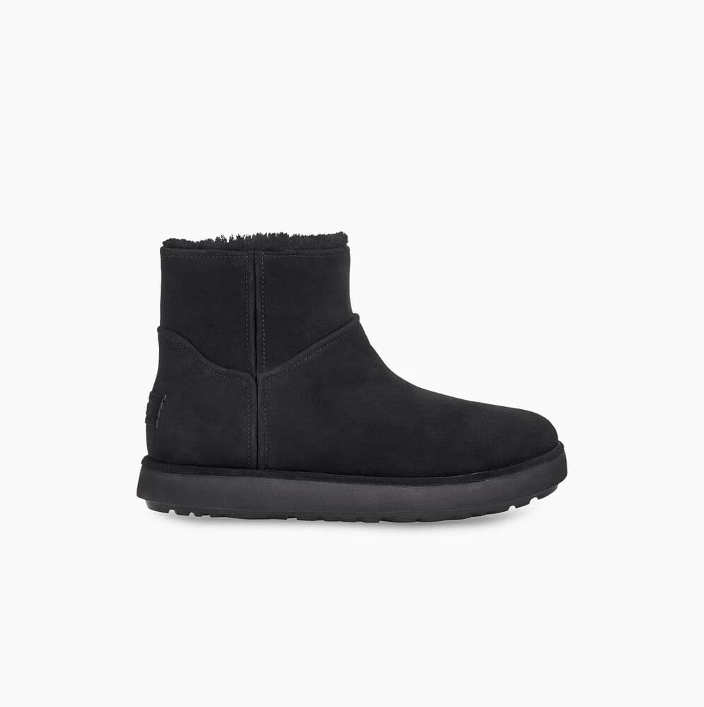 Dámské Classic Boots UGG Classic Mini BLVD Černé | 5O5F7UHZ