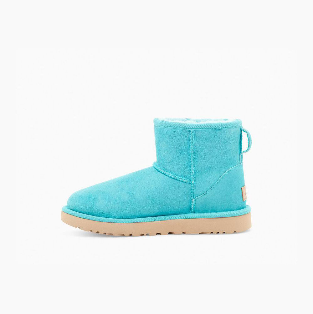 Dámské Classic Boots UGG Classic Mini II Světle Blankyt | 44FCYSB6