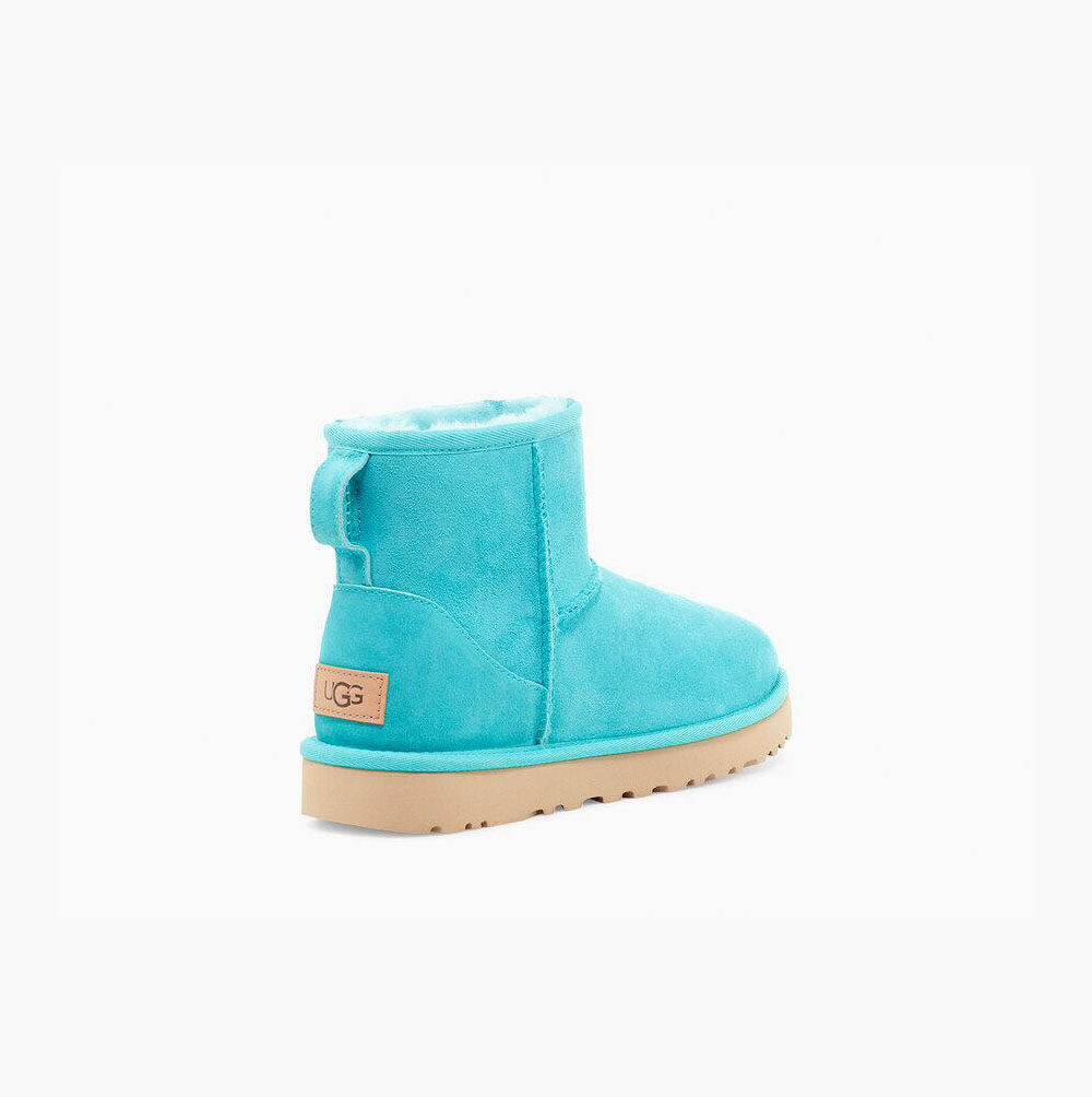 Dámské Classic Boots UGG Classic Mini II Světle Blankyt | 44FCYSB6