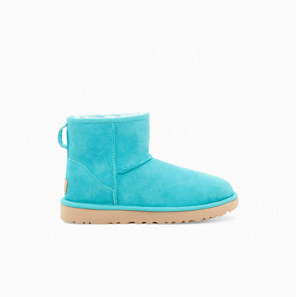 Dámské Classic Boots UGG Classic Mini II Světle Blankyt | 44FCYSB6