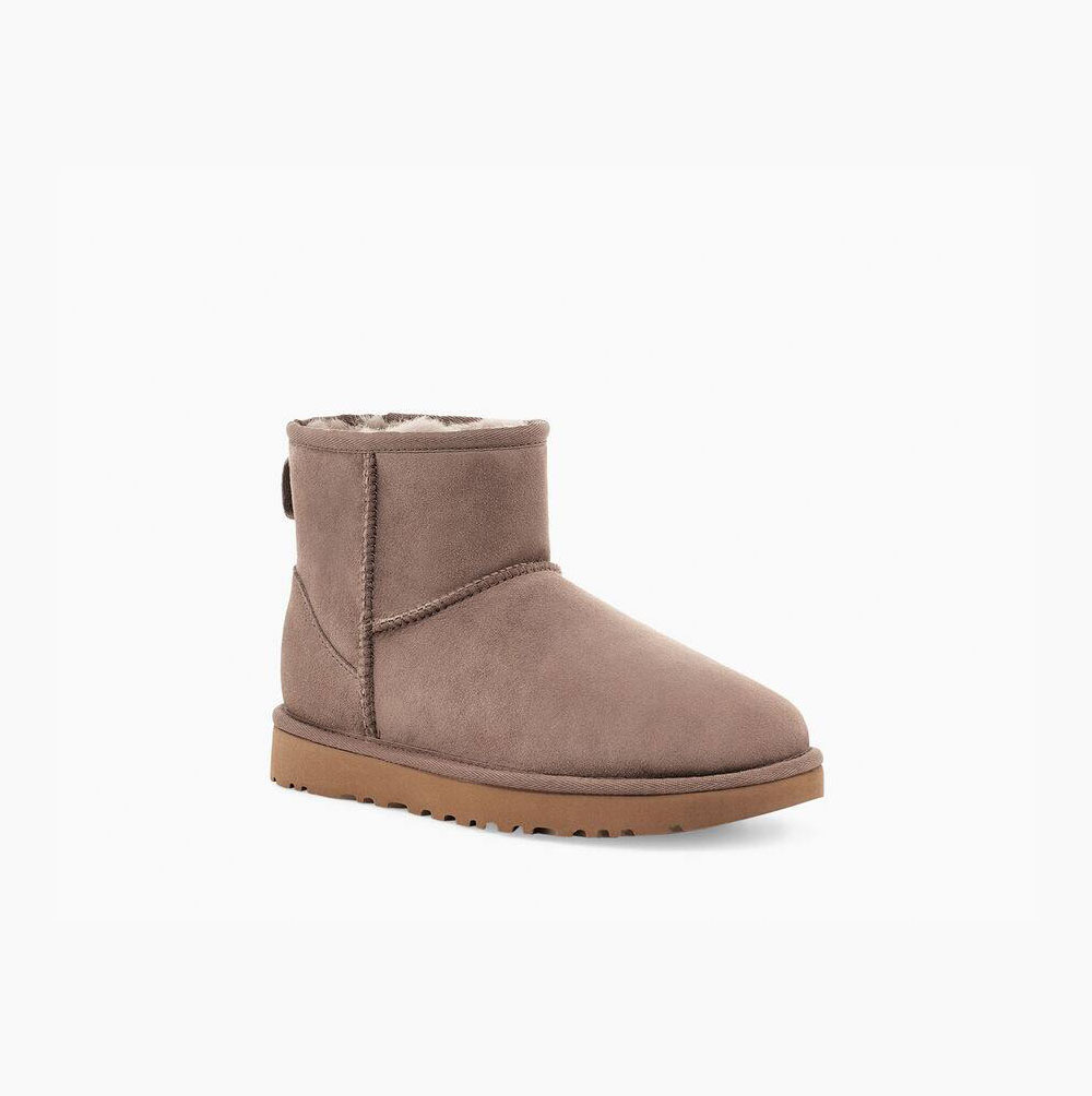 Dámské Classic Boots UGG Classic Mini II Hnědožlutý | 7Z3DXSRX