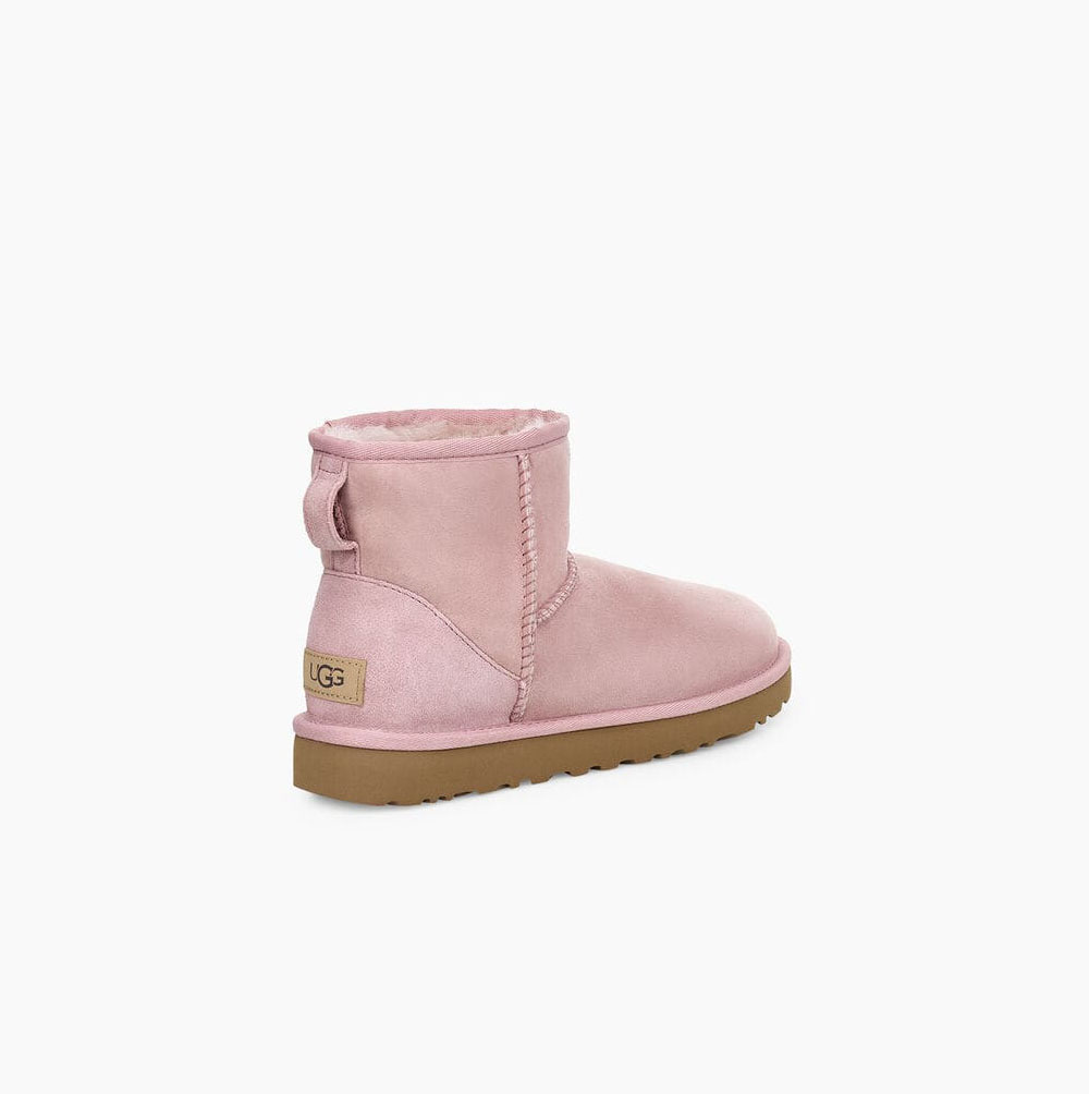 Dámské Classic Boots UGG Classic Mini II Růžové | I44MZP6J