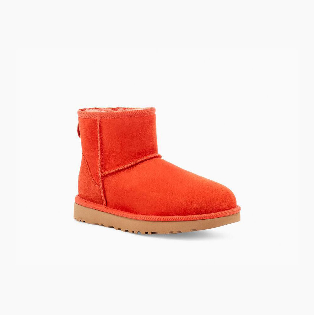 Dámské Classic Boots UGG Classic Mini II Oranžové | JFOAPB2Z