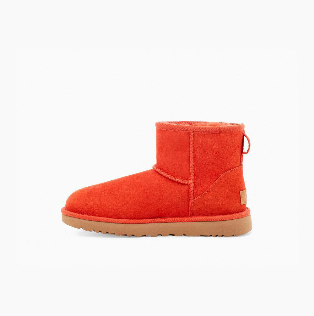 Dámské Classic Boots UGG Classic Mini II Oranžové | JFOAPB2Z