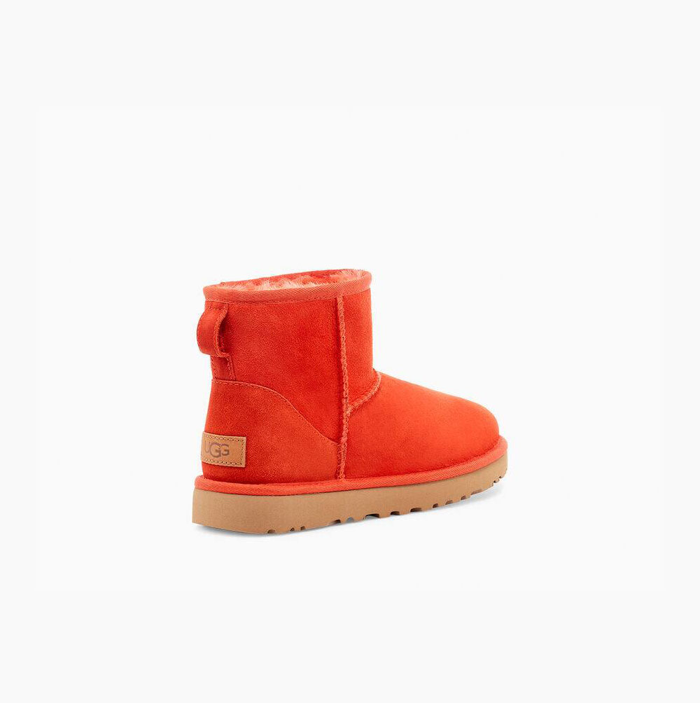 Dámské Classic Boots UGG Classic Mini II Oranžové | JFOAPB2Z