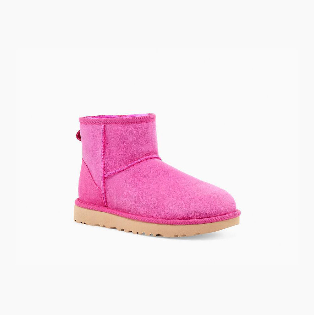 Dámské Classic Boots UGG Classic Mini II Růžové | MJ38SKAH