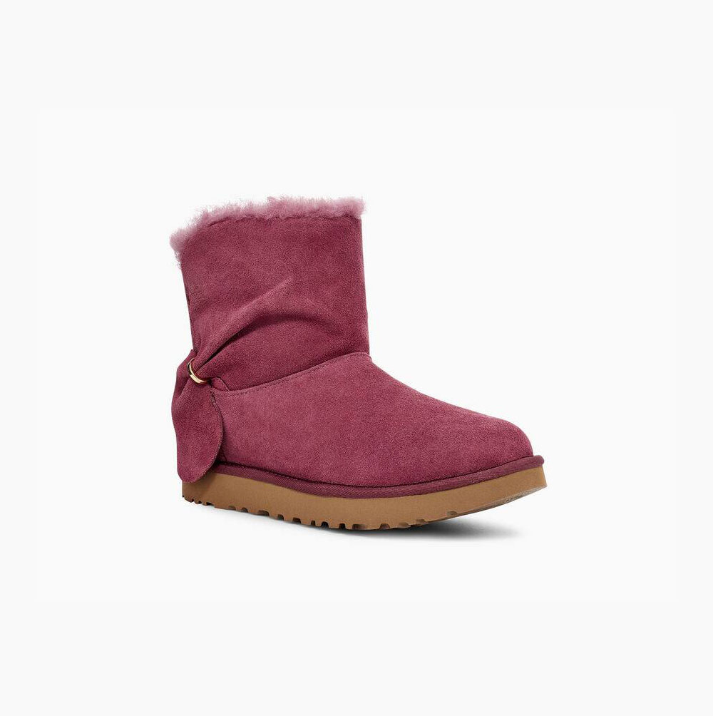 Dámské Classic Boots UGG Classic Mini Twist Světle Fialové | UK6RLKYM