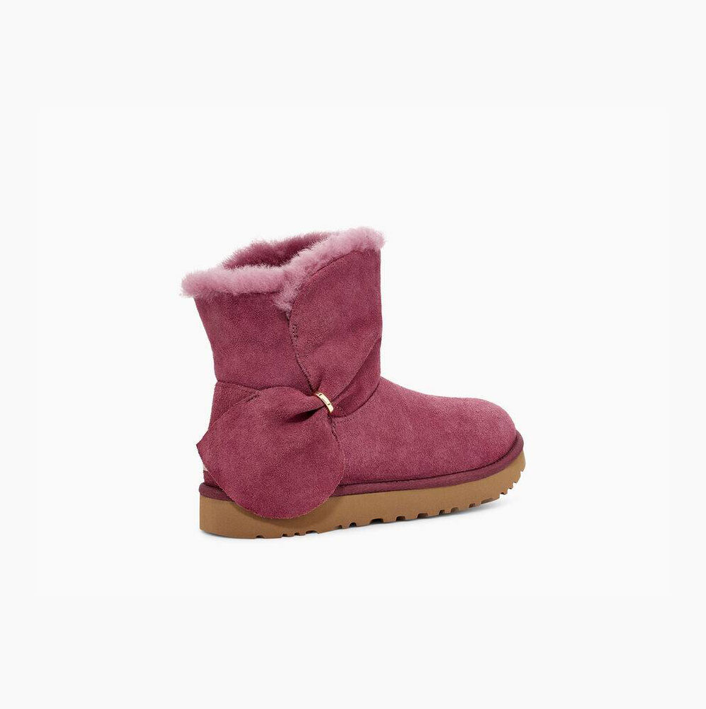 Dámské Classic Boots UGG Classic Mini Twist Světle Fialové | UK6RLKYM