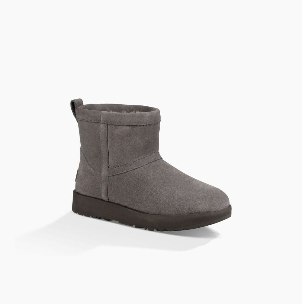 Dámské Classic Boots UGG Classic Mini Weather Šedé | 1LPXNSNO