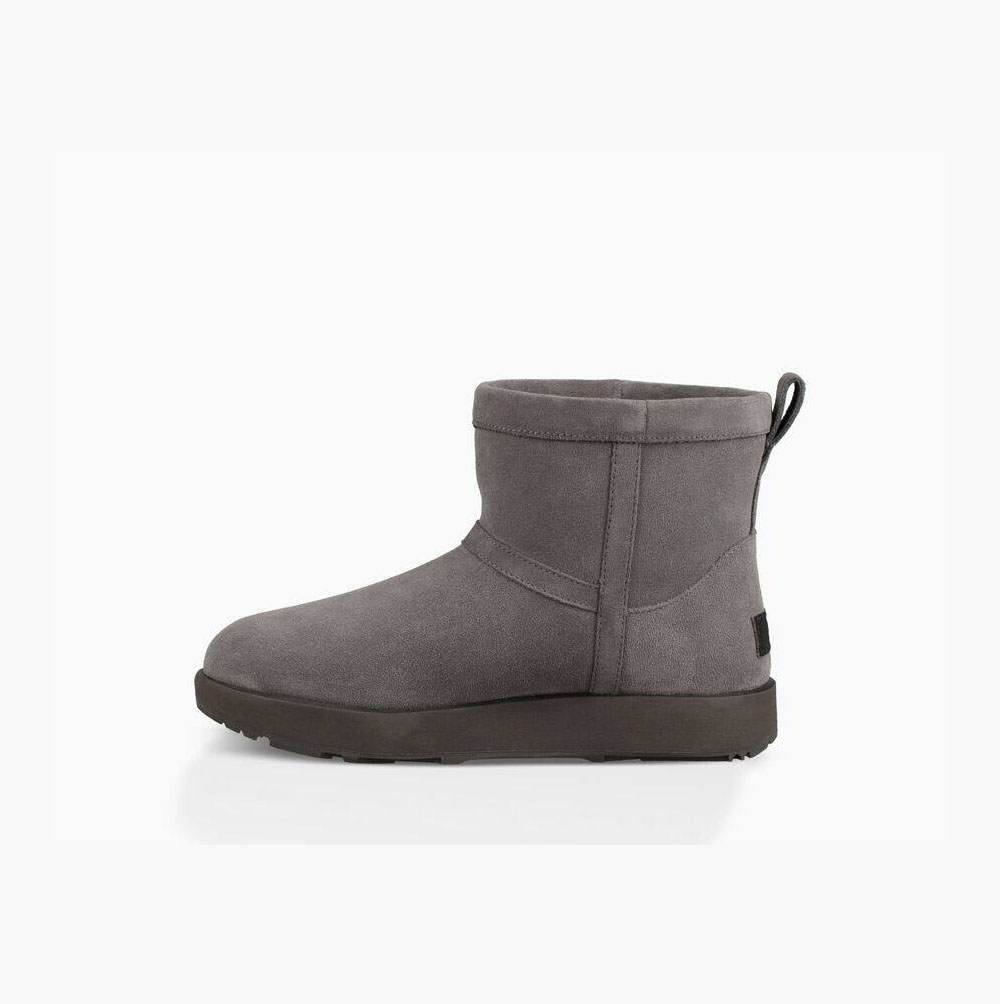 Dámské Classic Boots UGG Classic Mini Weather Šedé | 1LPXNSNO