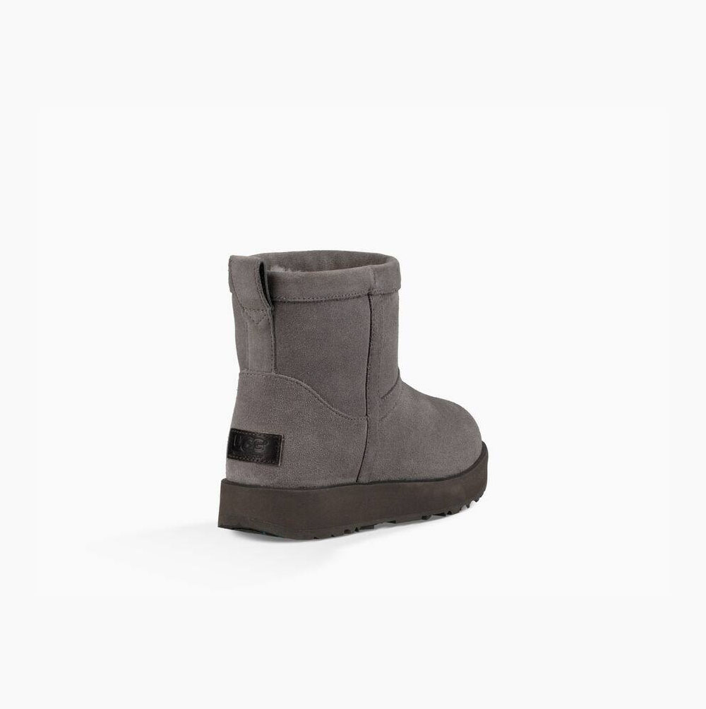 Dámské Classic Boots UGG Classic Mini Weather Šedé | 1LPXNSNO