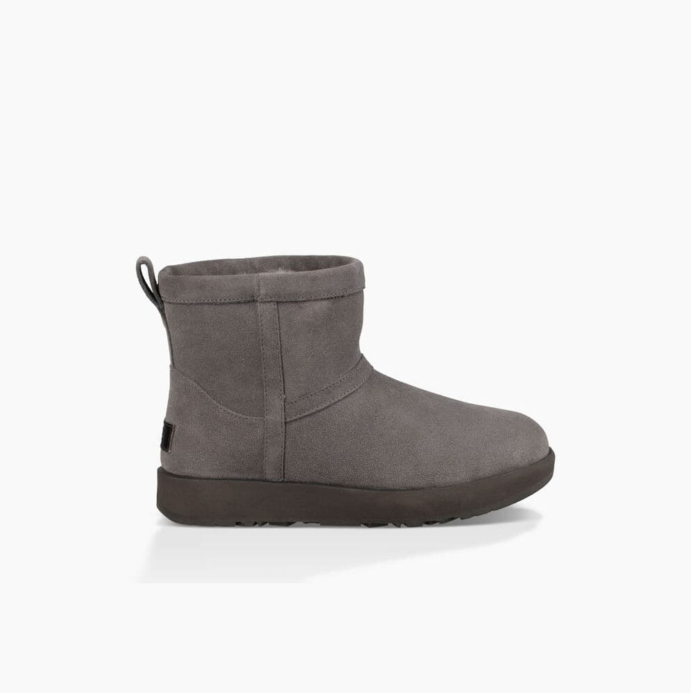 Dámské Classic Boots UGG Classic Mini Weather Šedé | KT0W7FRA