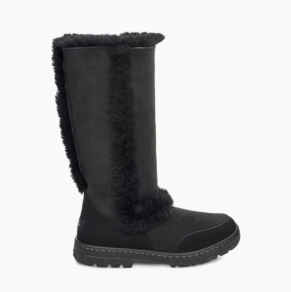 Dámské Knee High Boots UGG Sundance II Revival Černé | FK7KVP3U