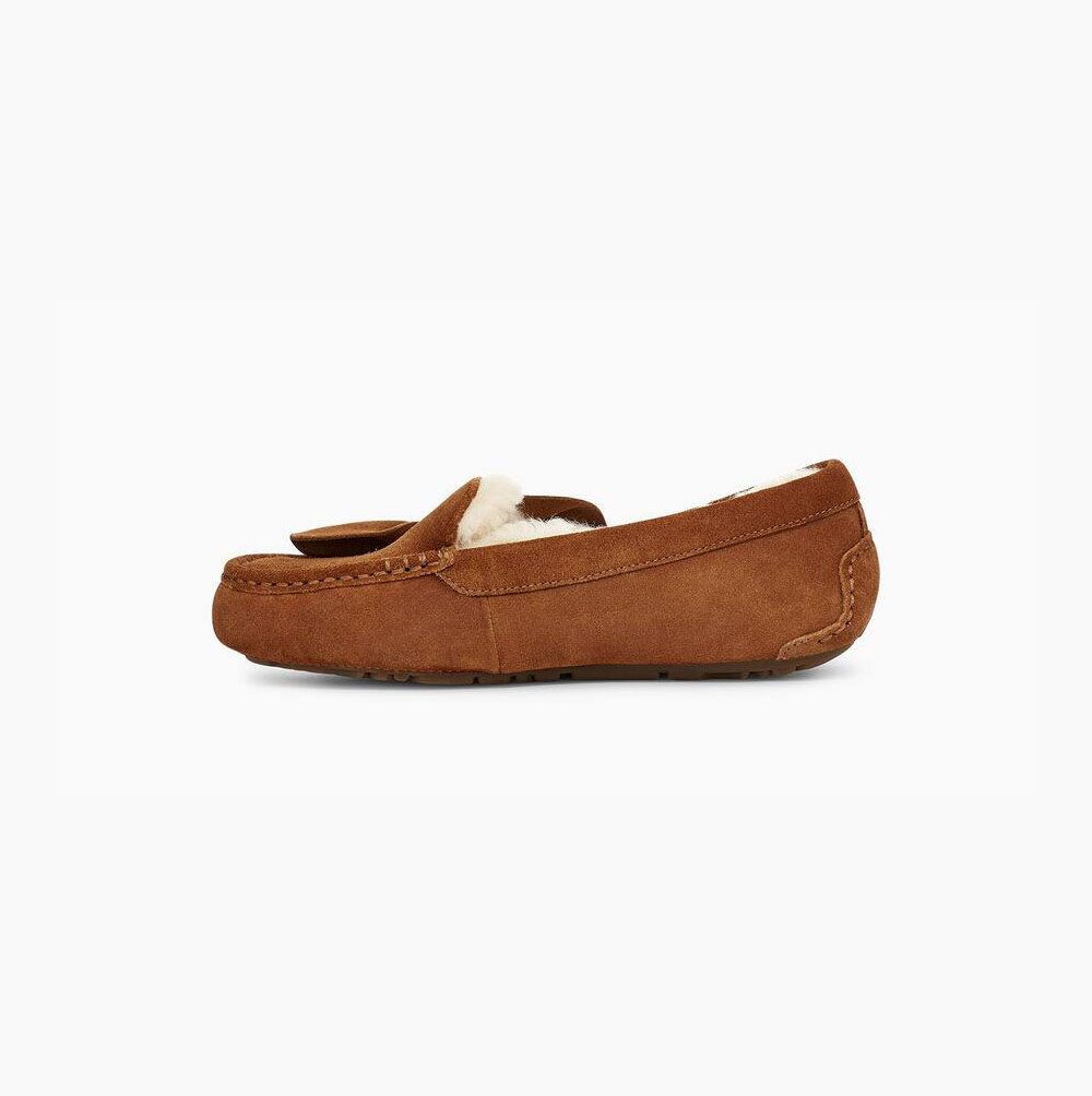 Dámské Loafers UGG Ansley Twist Hnědé | ELF01KMI