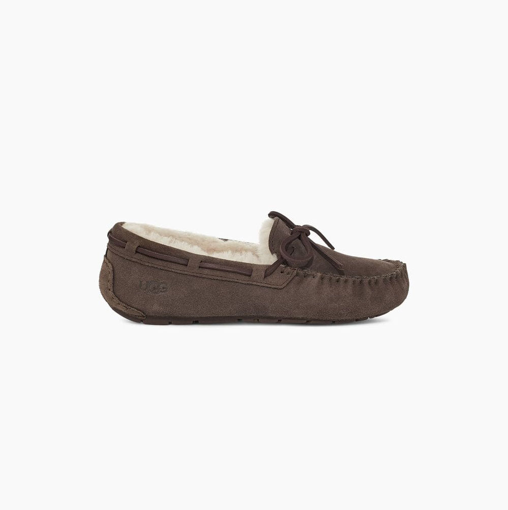 Dámské Loafers UGG Dakota Hnědé | F5CIS9K5