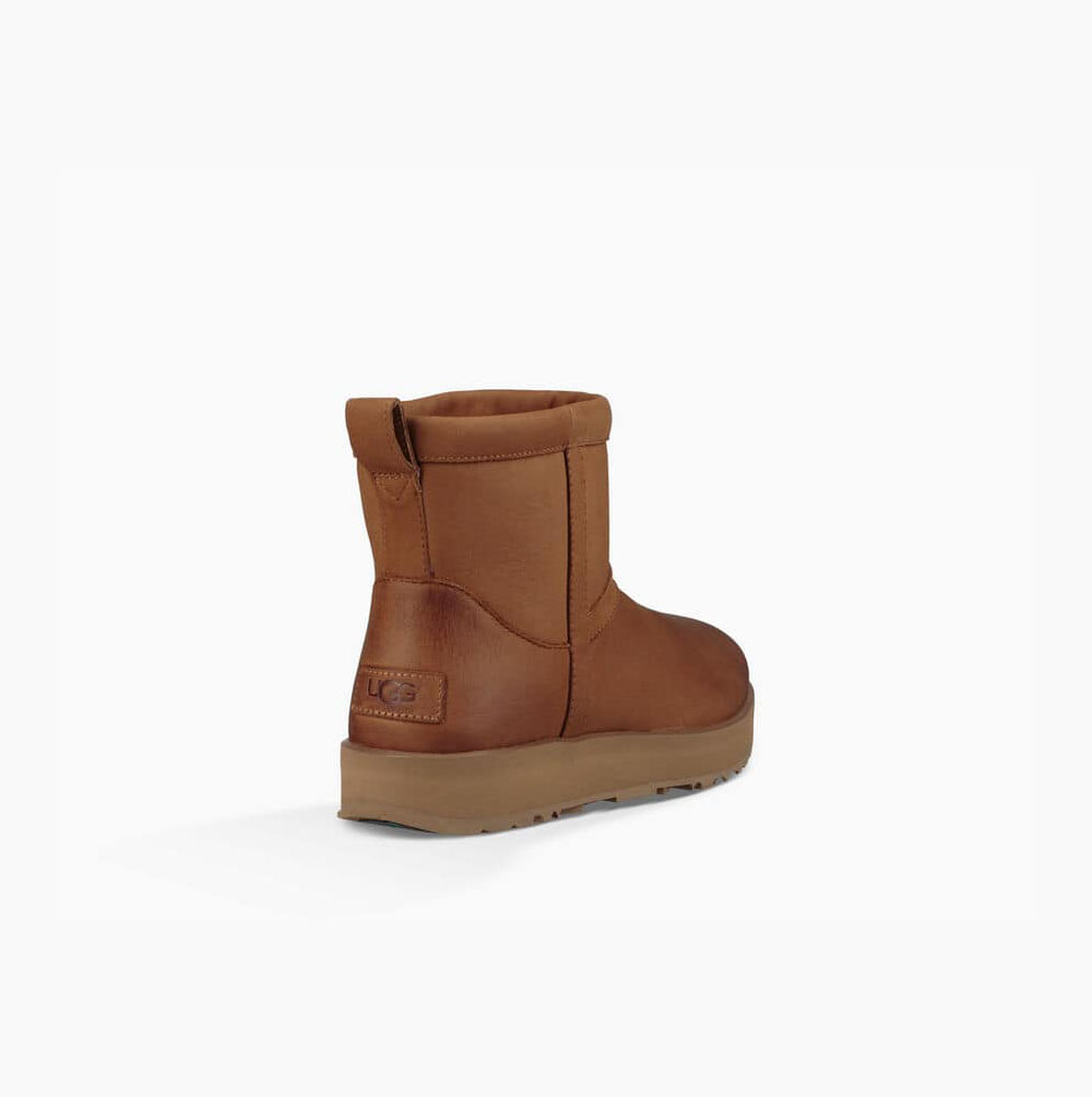 Dámské Nepromokavé Boty UGG Classic Mini Hnědé | V6YXVT00