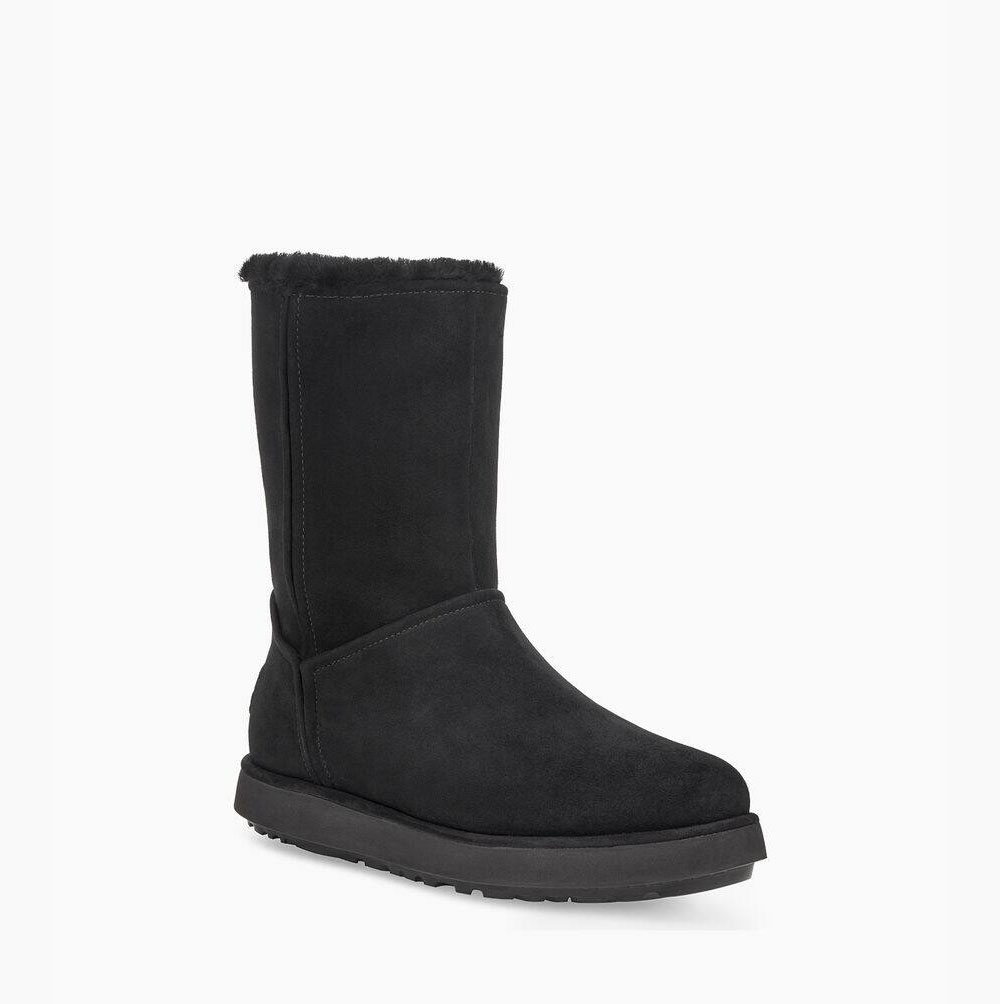 Dámské Nízké Kozačky UGG Classic BLVD Černé | ZYIRCWRL