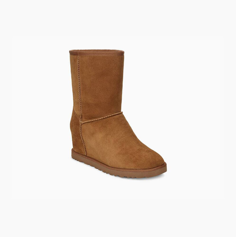 Dámské Nízké Kozačky UGG Classic Hnědé | KSZZY72L