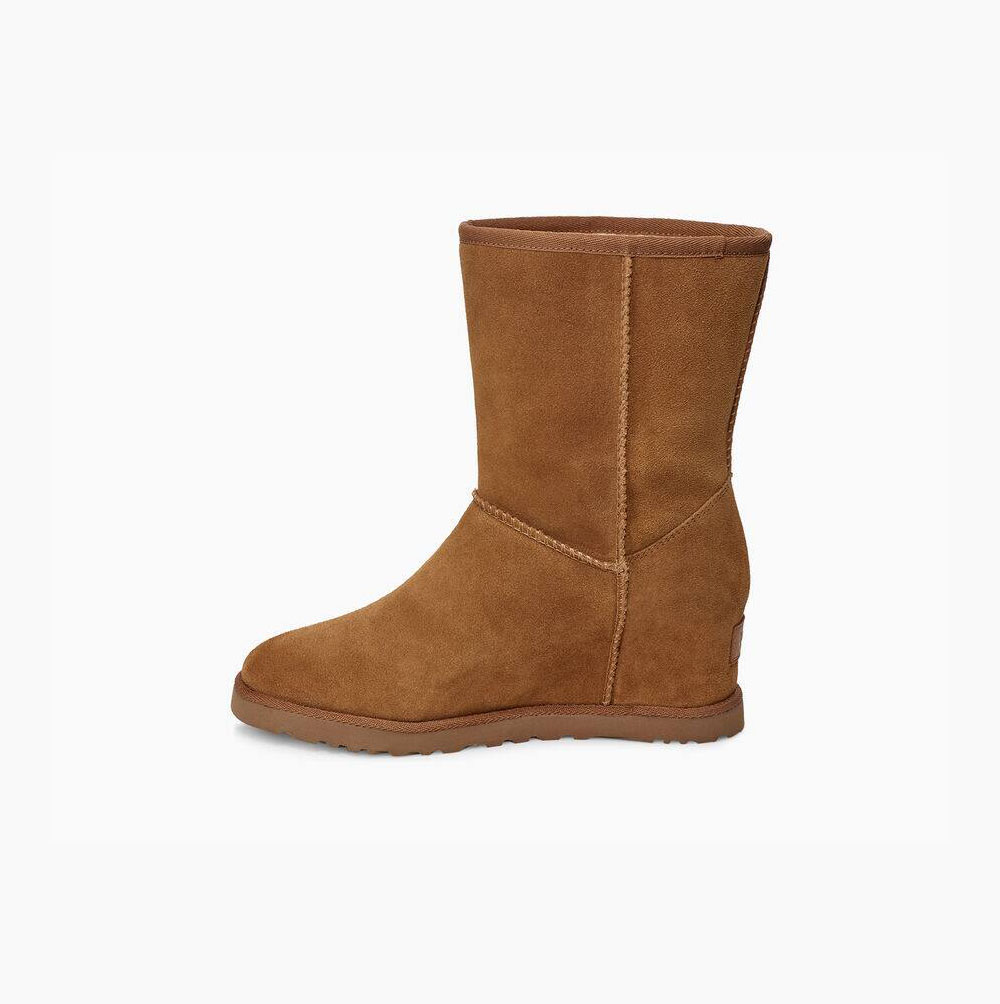 Dámské Nízké Kozačky UGG Classic Hnědé | KSZZY72L