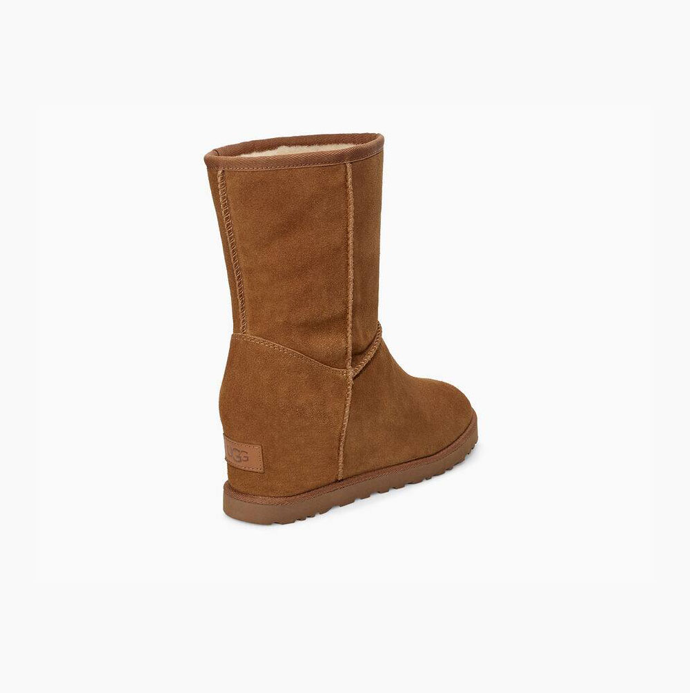 Dámské Nízké Kozačky UGG Classic Hnědé | KSZZY72L