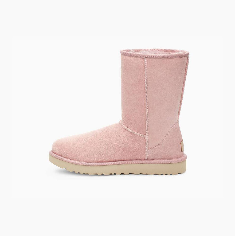 Dámské Nízké Kozačky UGG Classic II Růžové | EIUMJ7IS