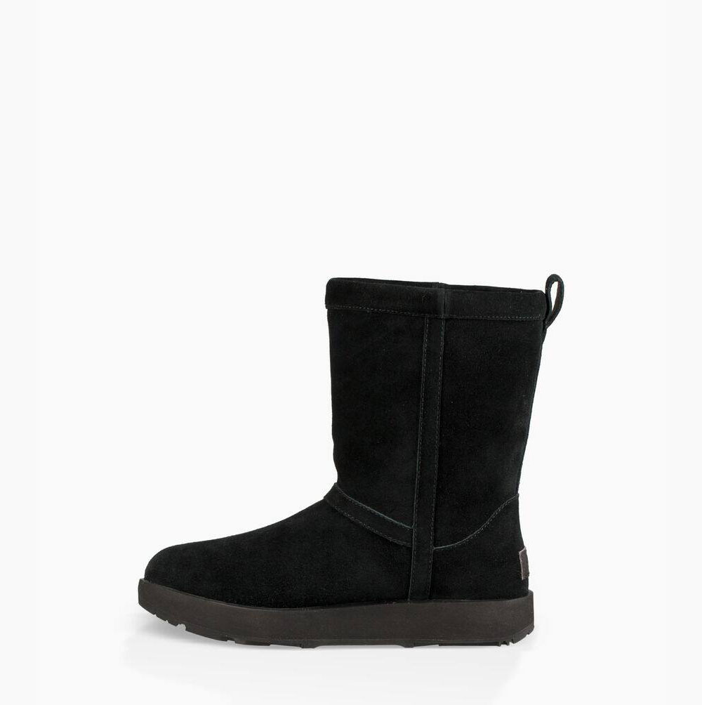 Dámské Nízké Kozačky UGG Classic Weather Černé | 5I8CUUT6