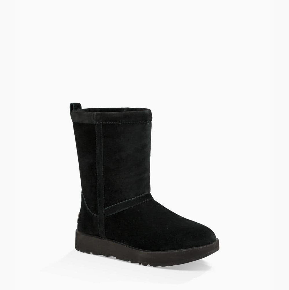 Dámské Nízké Kozačky UGG Classic Weather Černé | EX5JXBDO