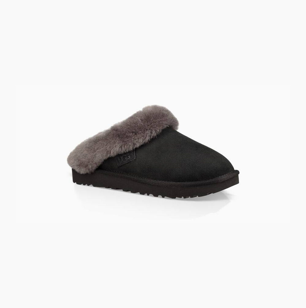 Dámské Pantofle UGG Cluggette Černé | X4WL8P71