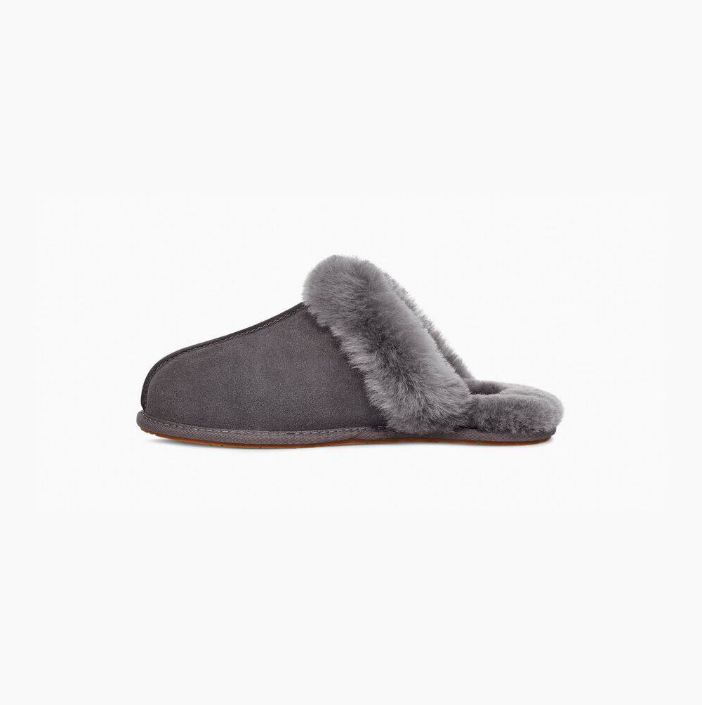 Dámské Pantofle UGG Scuffette II Tmavě Šedé | F65XKRW9