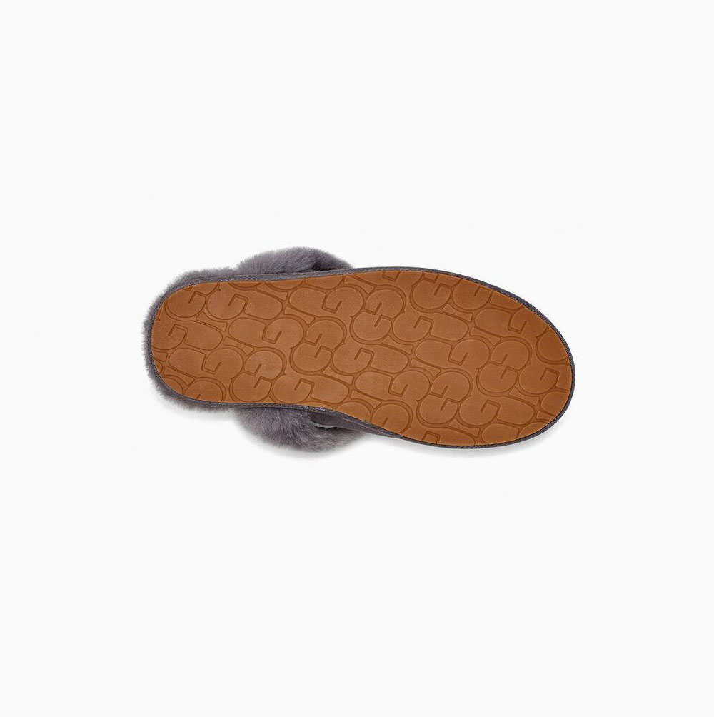 Dámské Pantofle UGG Scuffette II Tmavě Šedé | F65XKRW9