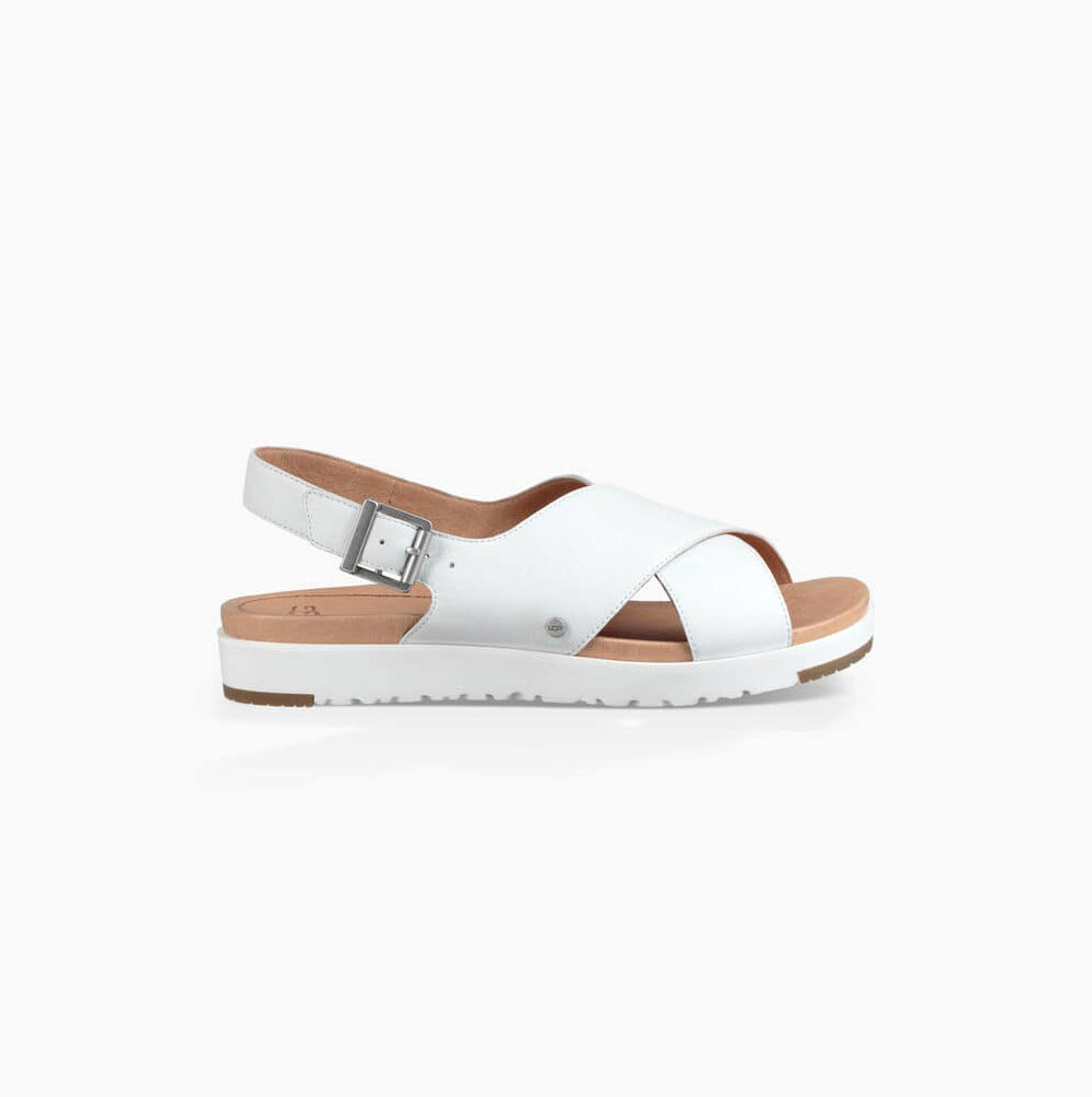 Dámské Sandály UGG Kamile Sandal Bílé | XW2SF0Z0