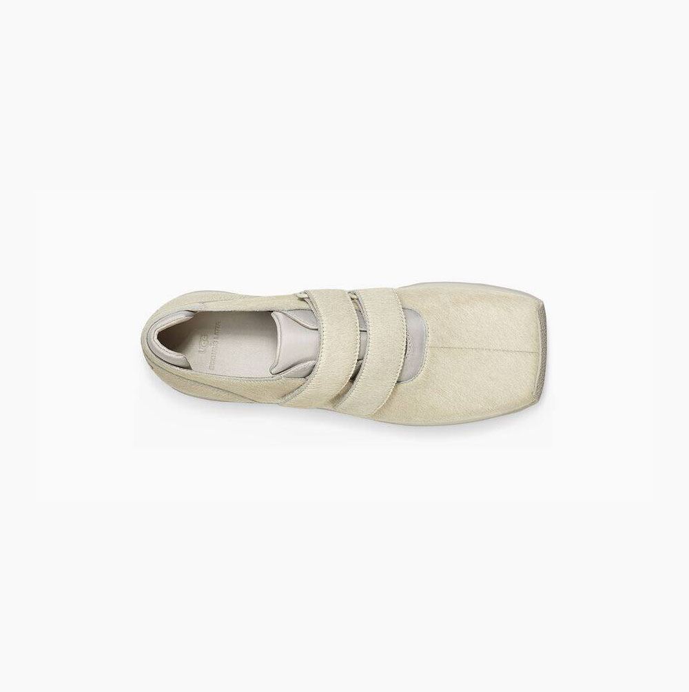 Dámské Tenisky UGG Eckhaus Latta Block Páskové Sneaker Bílé | IGK1YVDF