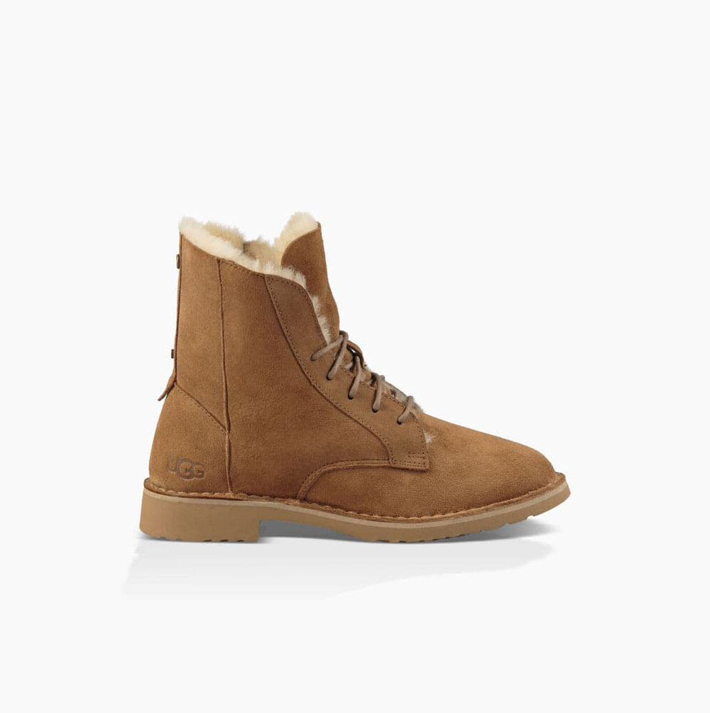 Dámské Zimní Boty UGG Quincy Hnědé | M50HLY29