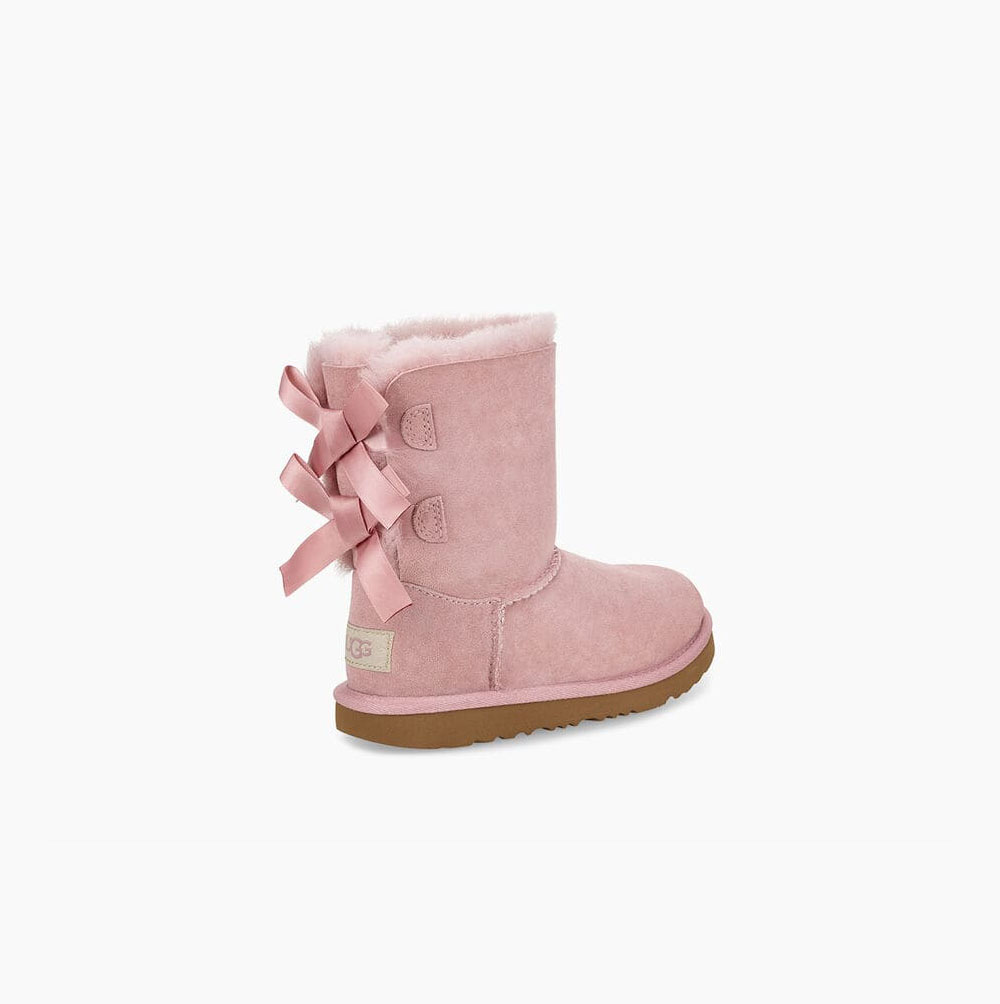 Dětské Bow Boots UGG Bailey Bow II Růžové | 0DY1K3HA