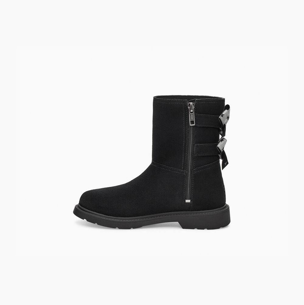 Dětské Bow Boots UGG Tillee Černé | W2GVEGIM