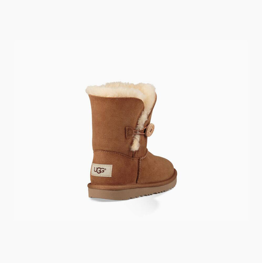 Dětské Button Boots UGG Bailey Button II Hnědé | PBOJD8PP