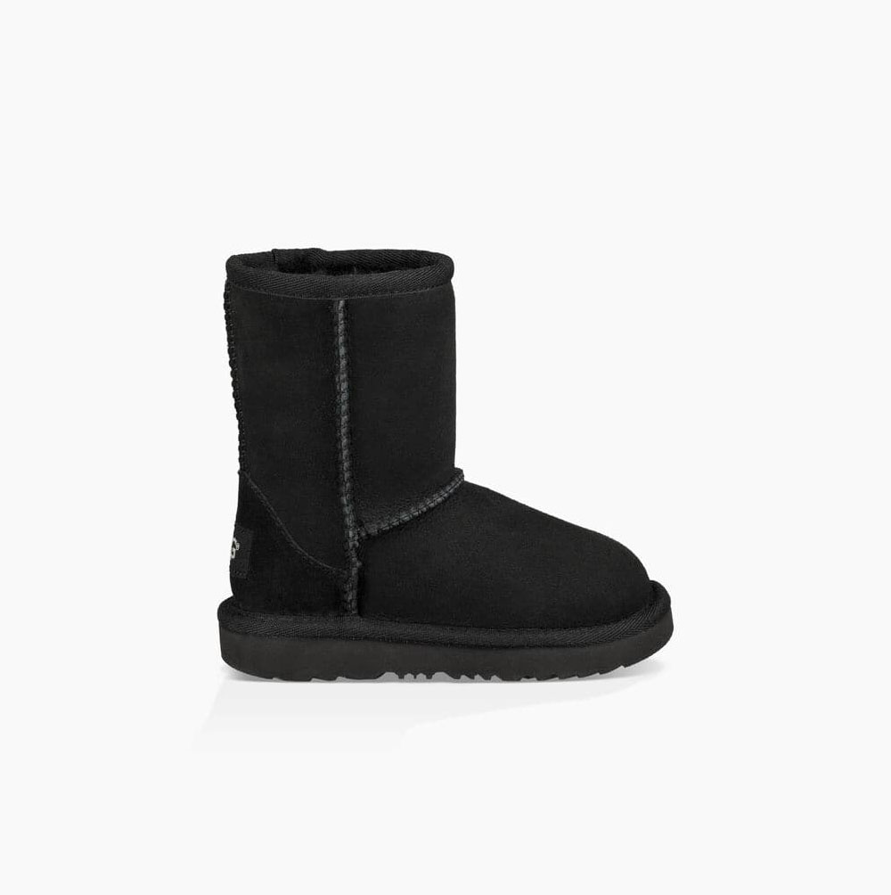 Dětské Classic Boots UGG Classic II Černé | Y2RQJHTC