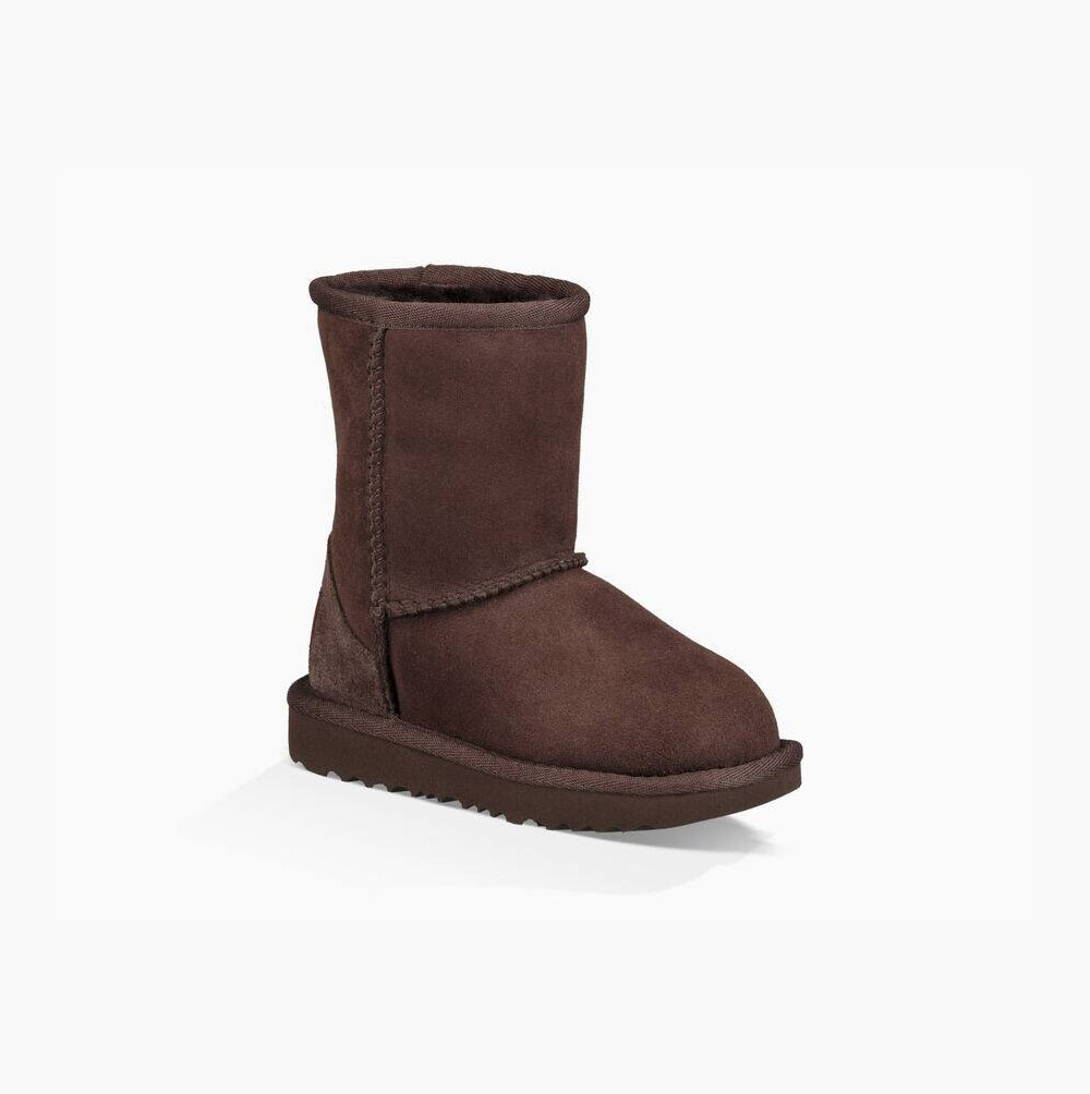 Dětské Classic Boots UGG Classic II Čokolády | X4KEGD4Z