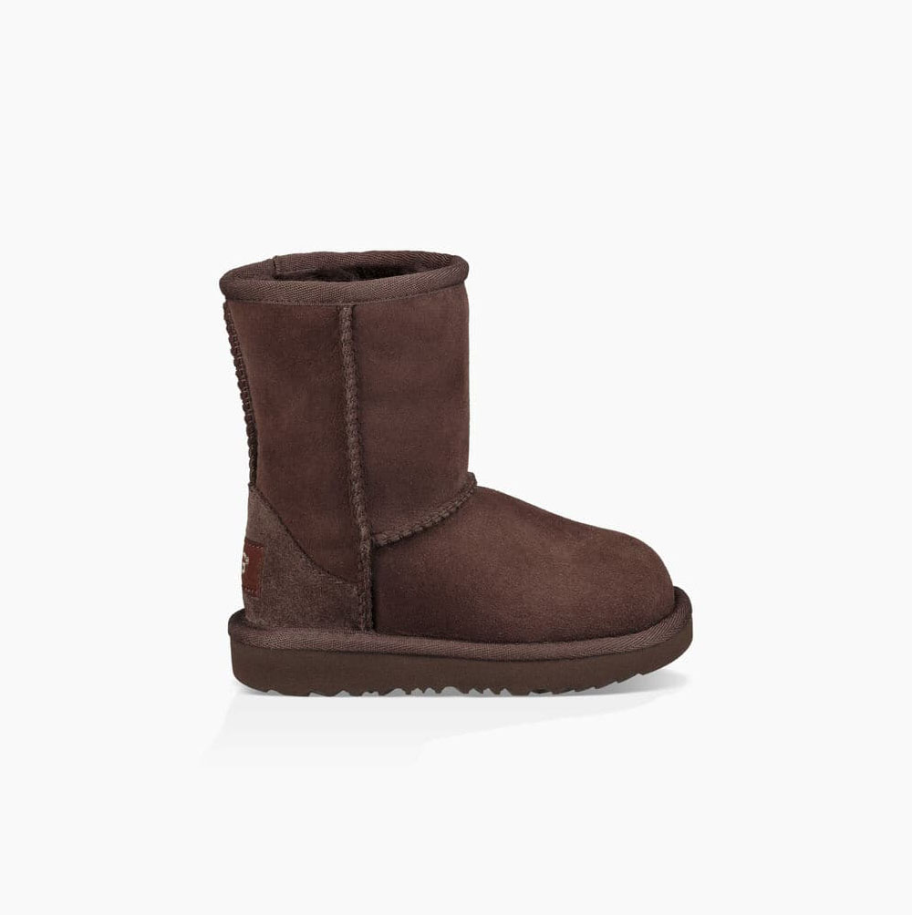 Dětské Classic Boots UGG Classic II Čokolády | X4KEGD4Z