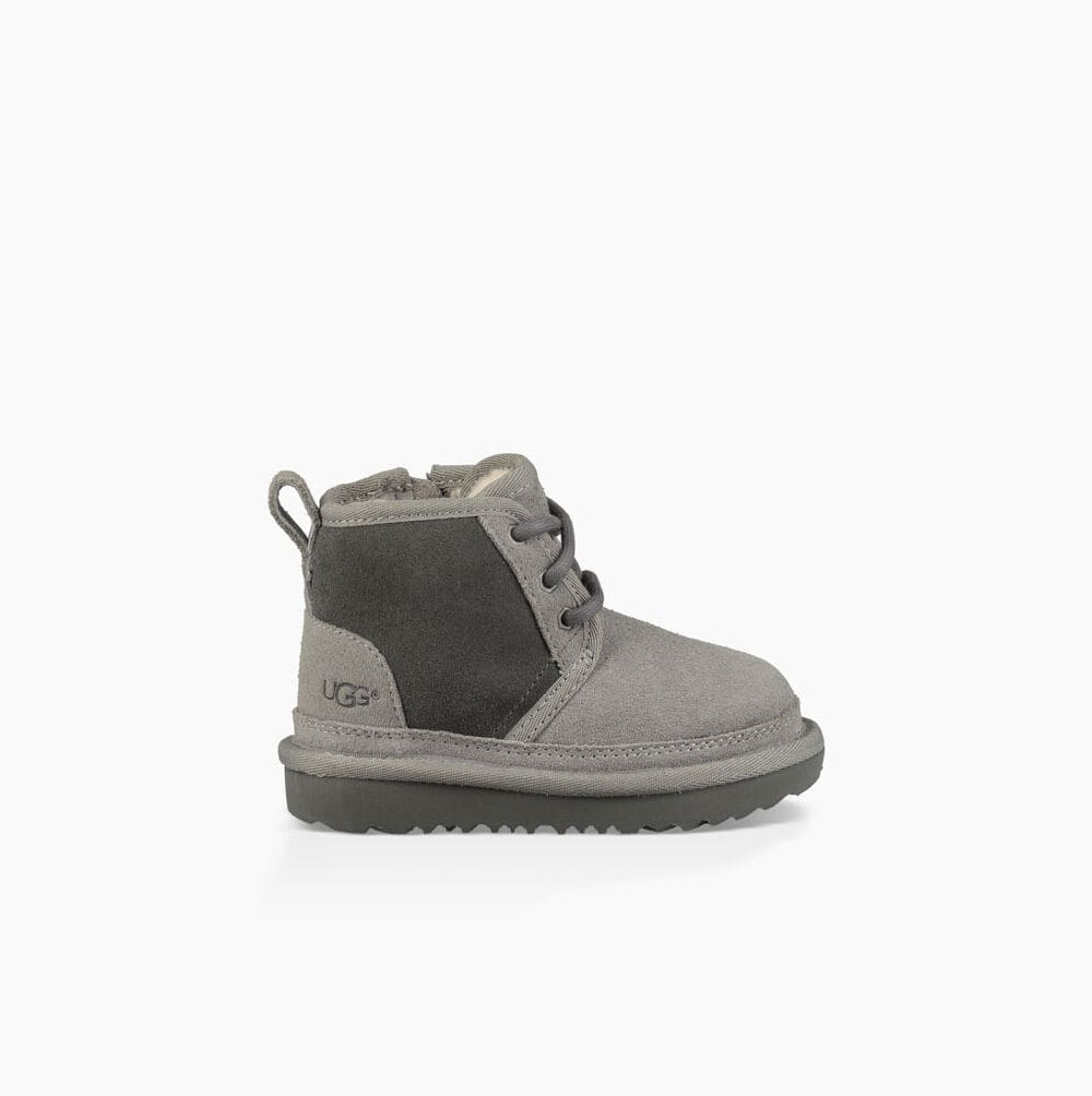 Dětské Neumel Boots UGG Neumel II Tmavě Šedé | 2CF01CE2