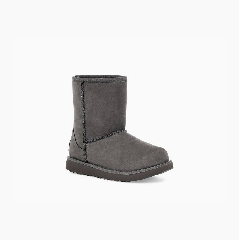 Dětské Nízké Kozačky UGG Classic II Weather Šedé | 40P3B79S