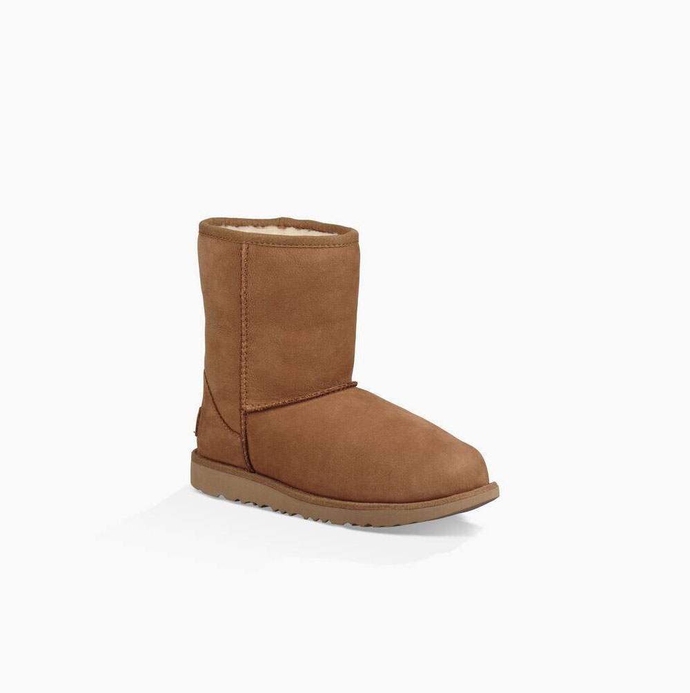 Dětské Nízké Kozačky UGG Classic II Weather Hnědé | 7SWJT3JJ