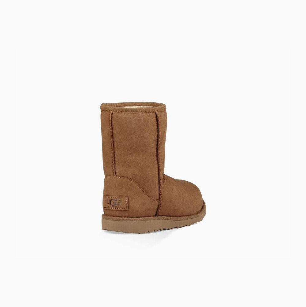 Dětské Nízké Kozačky UGG Classic II Weather Hnědé | 7SWJT3JJ