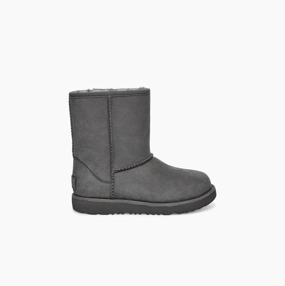 Dětské Nízké Kozačky UGG Classic II Weather Šedé | HH5RR1T3