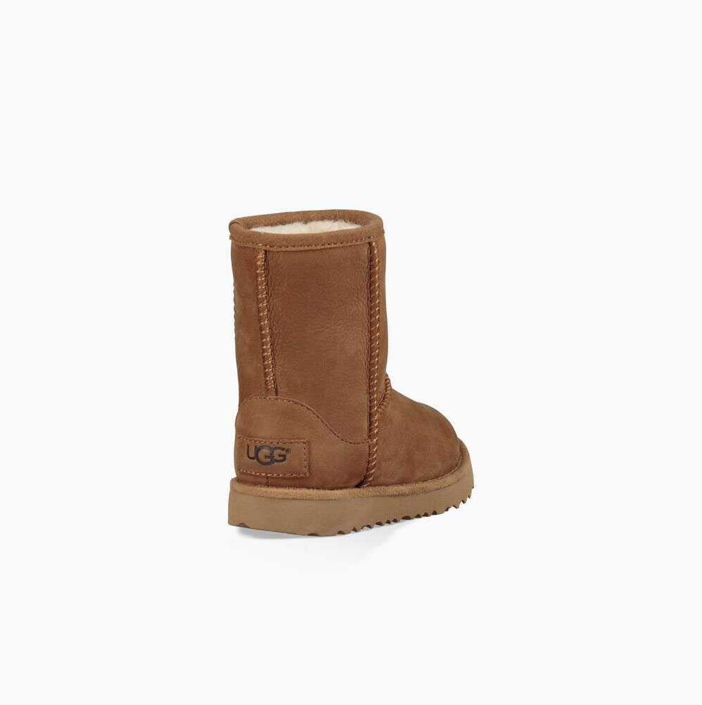 Dětské Nízké Kozačky UGG Classic II Weather Hnědé | UPX0DJMT